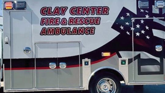 Clay Center’s new ambulance arrives