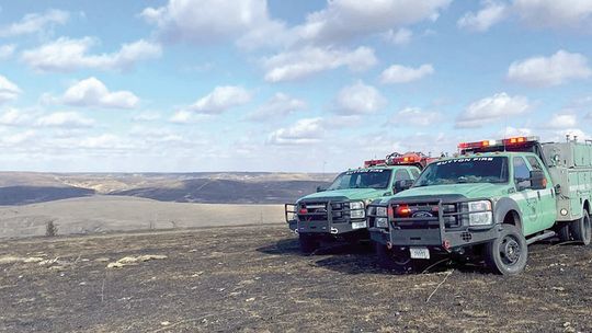 Clay Co. crews respond to Cottonwood fire after initial deployment to Morrill fire in Western NE