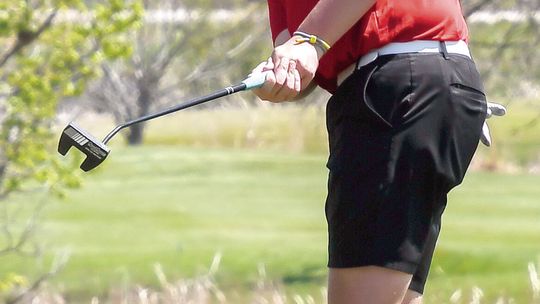 Corman is 2-under during home meet, places 3rd