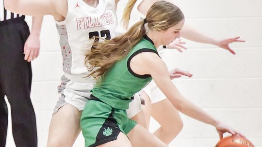 Fillies secure top seed in subdistricts with 59-22 win over Wolverines