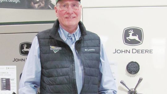 Gary Ostdiek retires from Landmark Implement in Fairfield