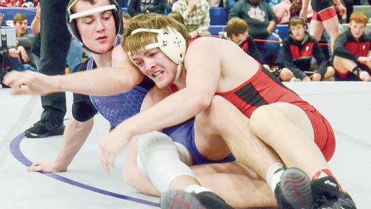 Harvard/Giltner wrestling season comes to close at D-1 district meet