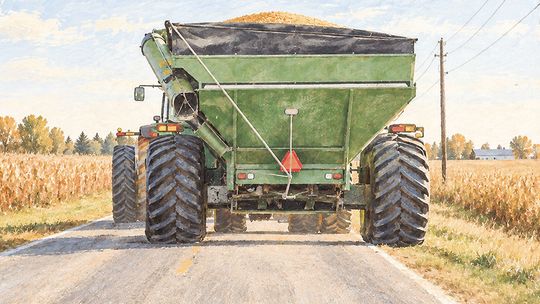 Harvest season brings increased activity to Clay County Roads