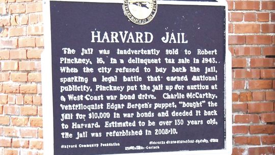 History of Clay County: The Harvard Jail