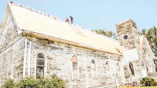 Ong Methodist Church receives upgrades to roof