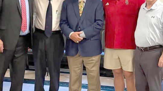 Sandy Creek coaches, former coaches and admins honored at NCA banquet