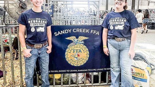 Sandy Creek FFA members find success at Nebraska State Fair