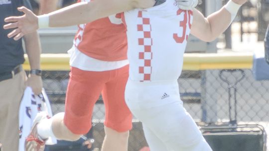 Shaw plays on Shrine Bowl South team