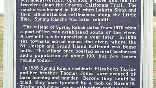 Spring Ranche and the stories left behind