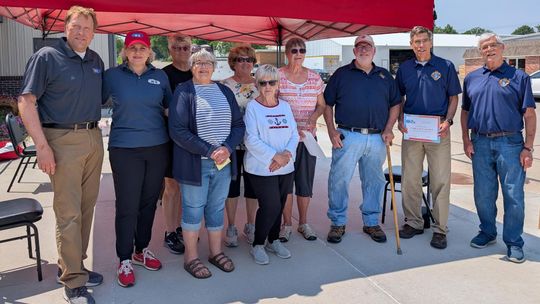 Sutton Can Care-A-Van recognizes Knights of Columbus, Zion Lutheran