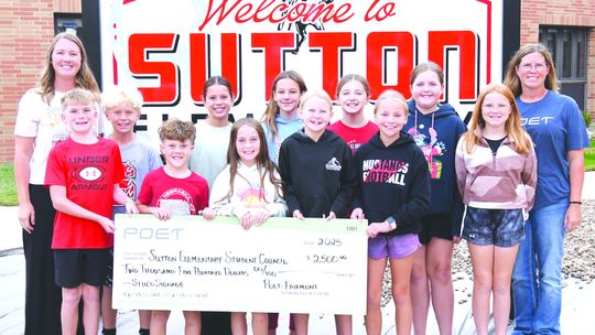Sutton Elementary Council upgrades entrance