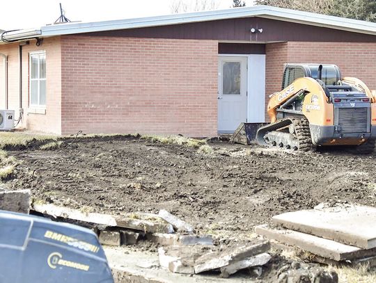 A work in progress is underway at Sutton Community Home