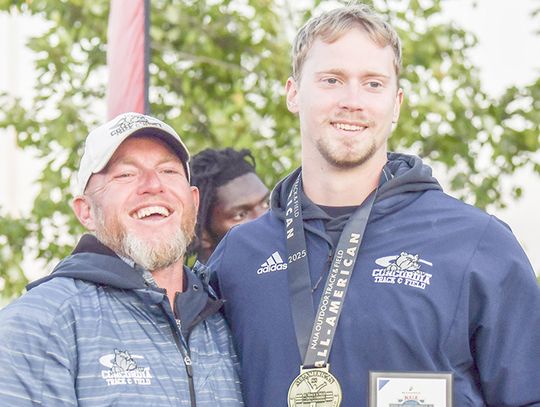 Baldwin earns All-American honors as Concordia thrower