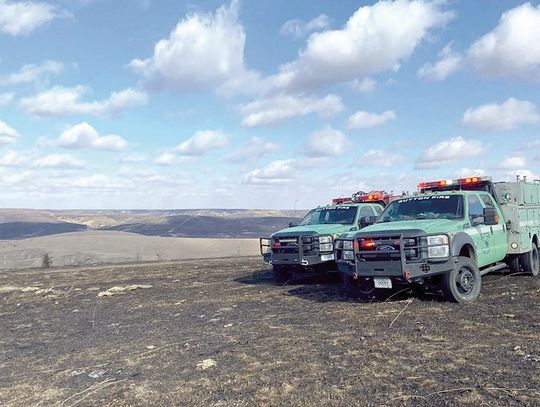 Clay Co. crews respond to Cottonwood fire after initial deployment to Morrill fire in Western NE