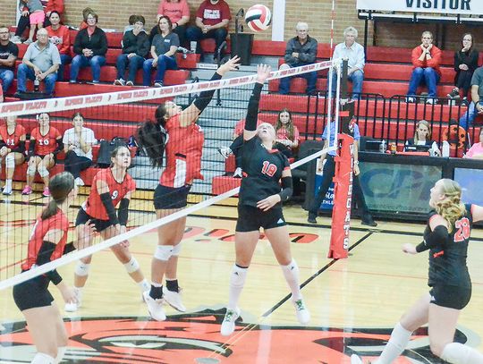 Cougar netters open SNC play with 3-set win over Fillies