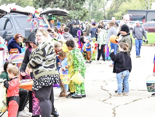 Creatures of all kinds trunk or treat in Sutton