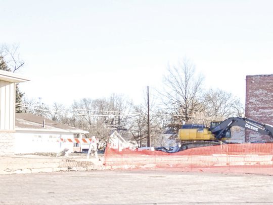 Demo work in Clay Center nearly complete