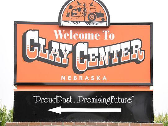 Donation, planning leads to new Clay Center sign