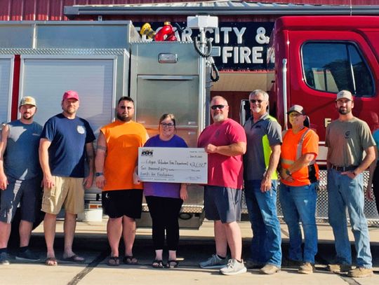 Edgar VFD, Glenvil Rural Fire District receive funds from BHE