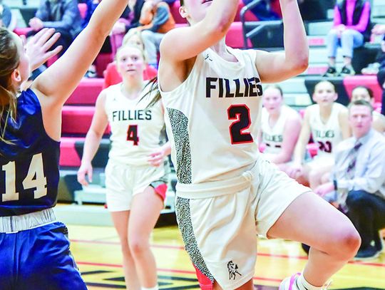 Fillies hand Cross Co. first loss of the season