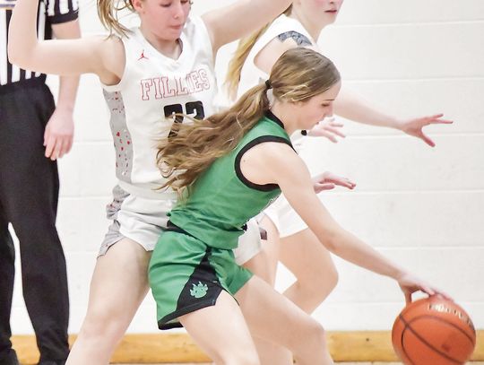 Fillies secure top seed in subdistricts with 59-22 win over Wolverines
