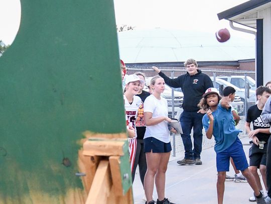Fun at the football game