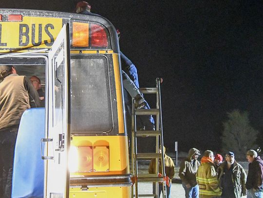 Glenvil Vol. Fire, Rescue host bus extrication training for county departments