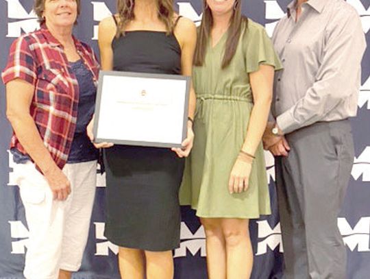 Harms joins 2013 Midland volleyball in being inducted into 2023 Warrior Hall of Fame