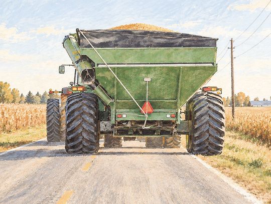 Harvest season brings increased activity to Clay County Roads