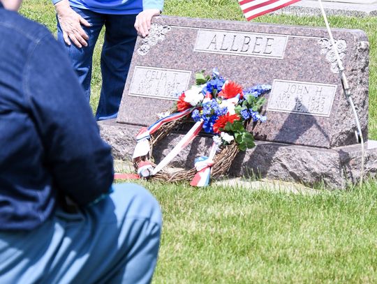 Honoring Civil War Veteran Allbee