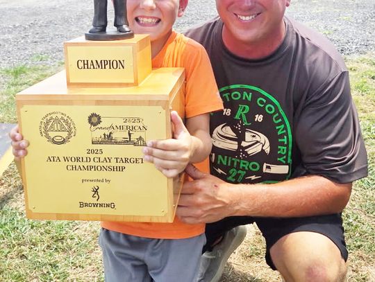 Krause is World Clay Target Champion at Ohio shoot with perfect 200