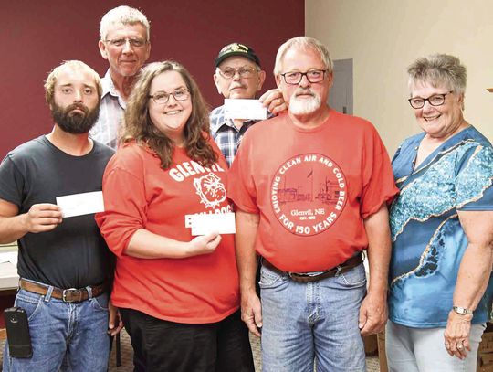 Maryln Fike Memorial Tractor Pull funds give back to Glenvil organizations