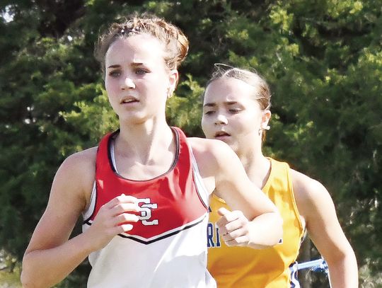 McBride competes in Class D state cross country meet