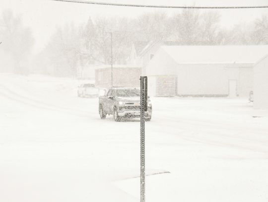 Mother Nature flexes her muscles Friday, blankets county with wet snowfall