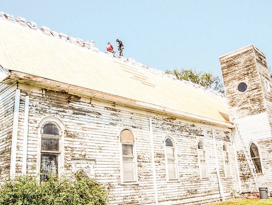Ong Methodist Church receives upgrades to roof
