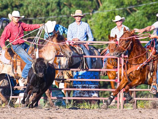 Ranch Rodeo draws crowd Friday at Clay County Fair
