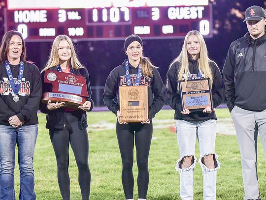 Sandy Creek Cross Country team honored by Cougar Nation