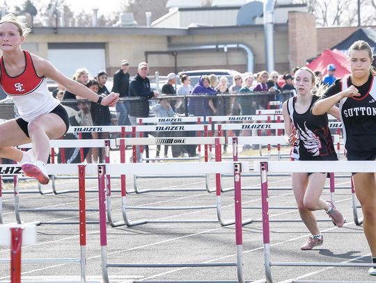 Sandy Creek girls track team earns 12 medals at Sutton Invite