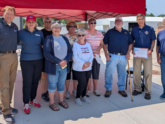 Sutton Can Care-A-Van recognizes Knights of Columbus, Zion Lutheran