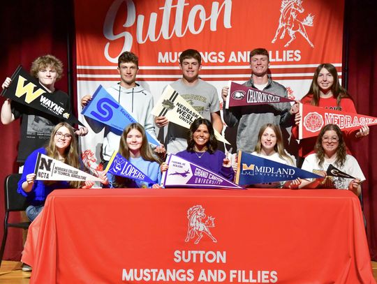 Sutton hosts annual Academic Letter of Intent Signing
