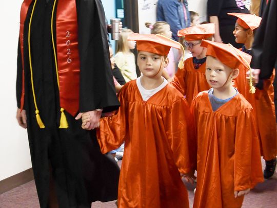 Sutton seniors, kindergarten students march in parade