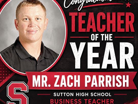 Sutton teacher named area Teacher of the Year