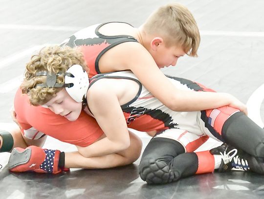Sutton youth wrestling meet held Sunday