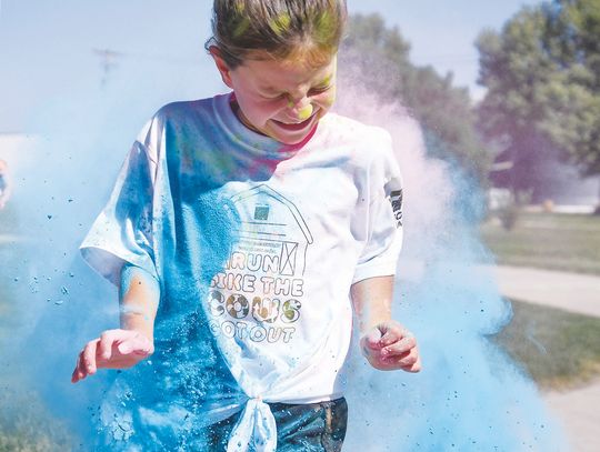 Taking a colorful run through east Sutton