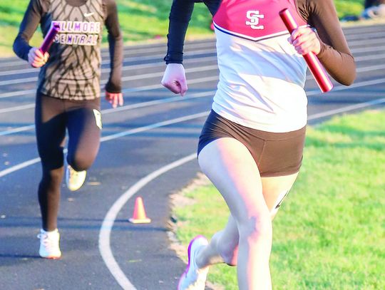 Track events dominate at Thayer Central for Sandy Creek girls
