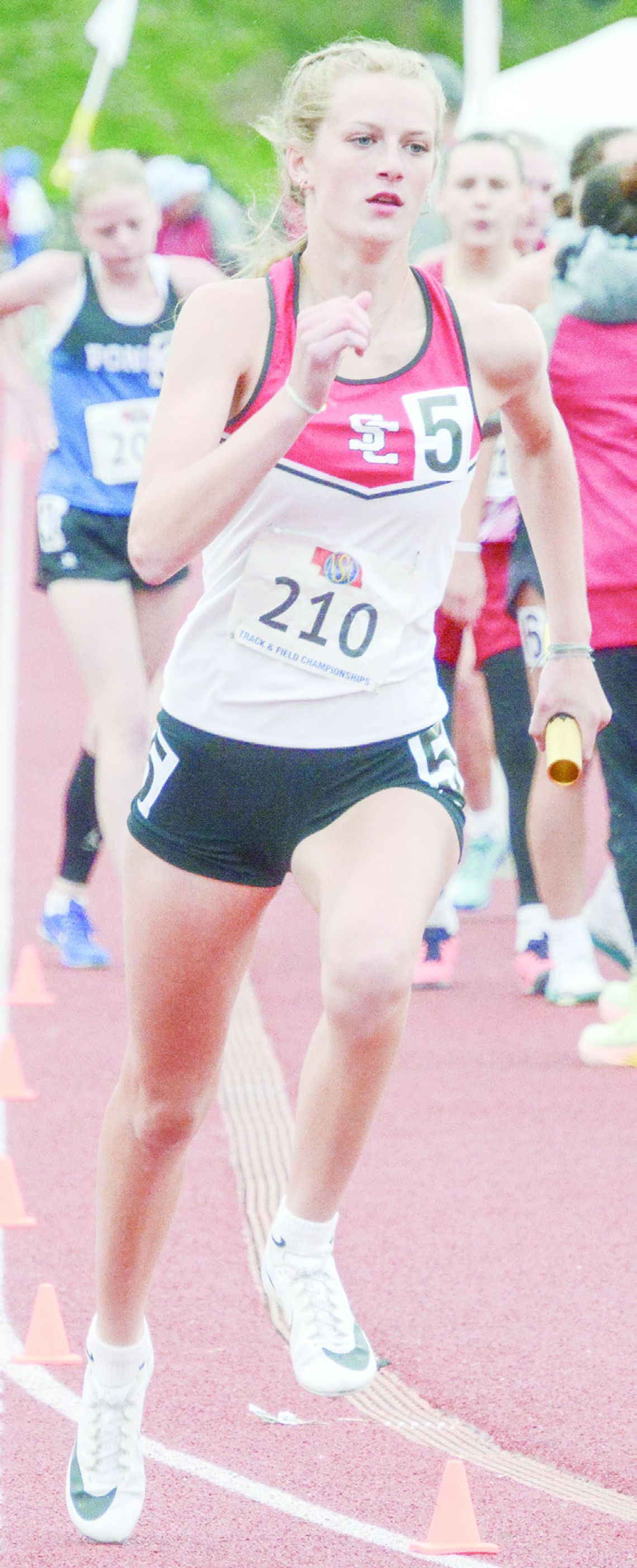 3200 relay, Shaw claim state gold
