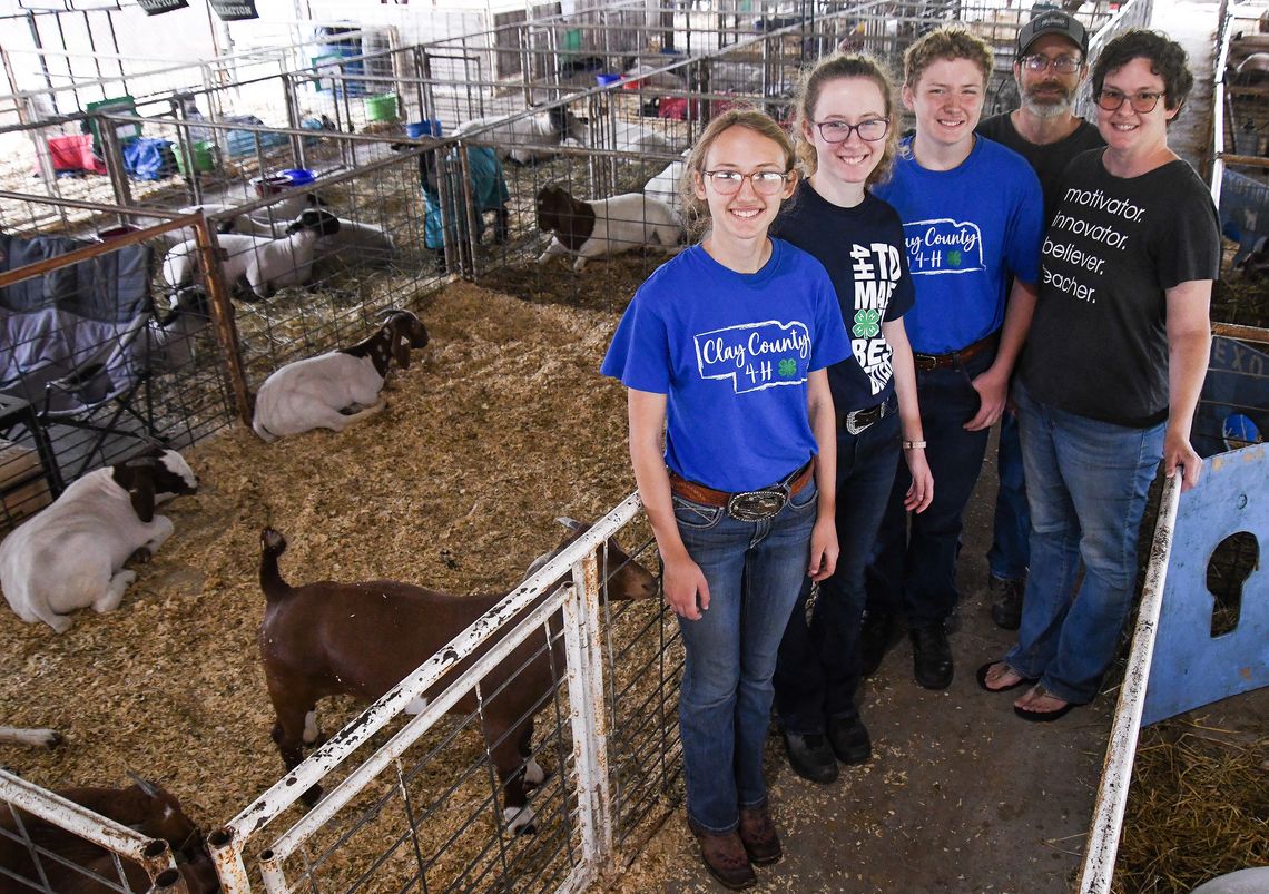 4-H a year-round event for Brhel family
