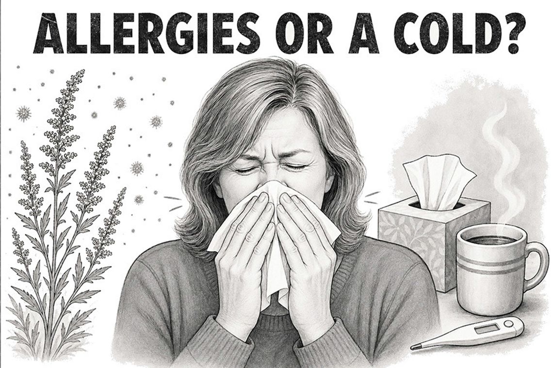 Allergies or a cold? It can be hard to tell Allergies or a cold? It can be hard to tell
