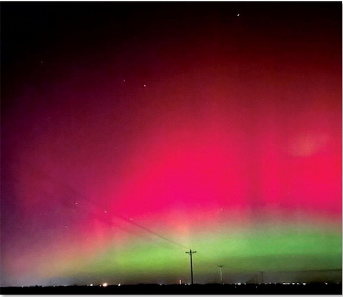 Aurora Borealis visible in Nebraska