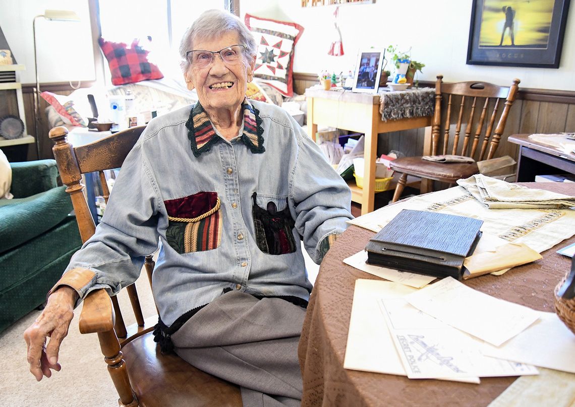 Bauer reflects on her nearly 100 years of life